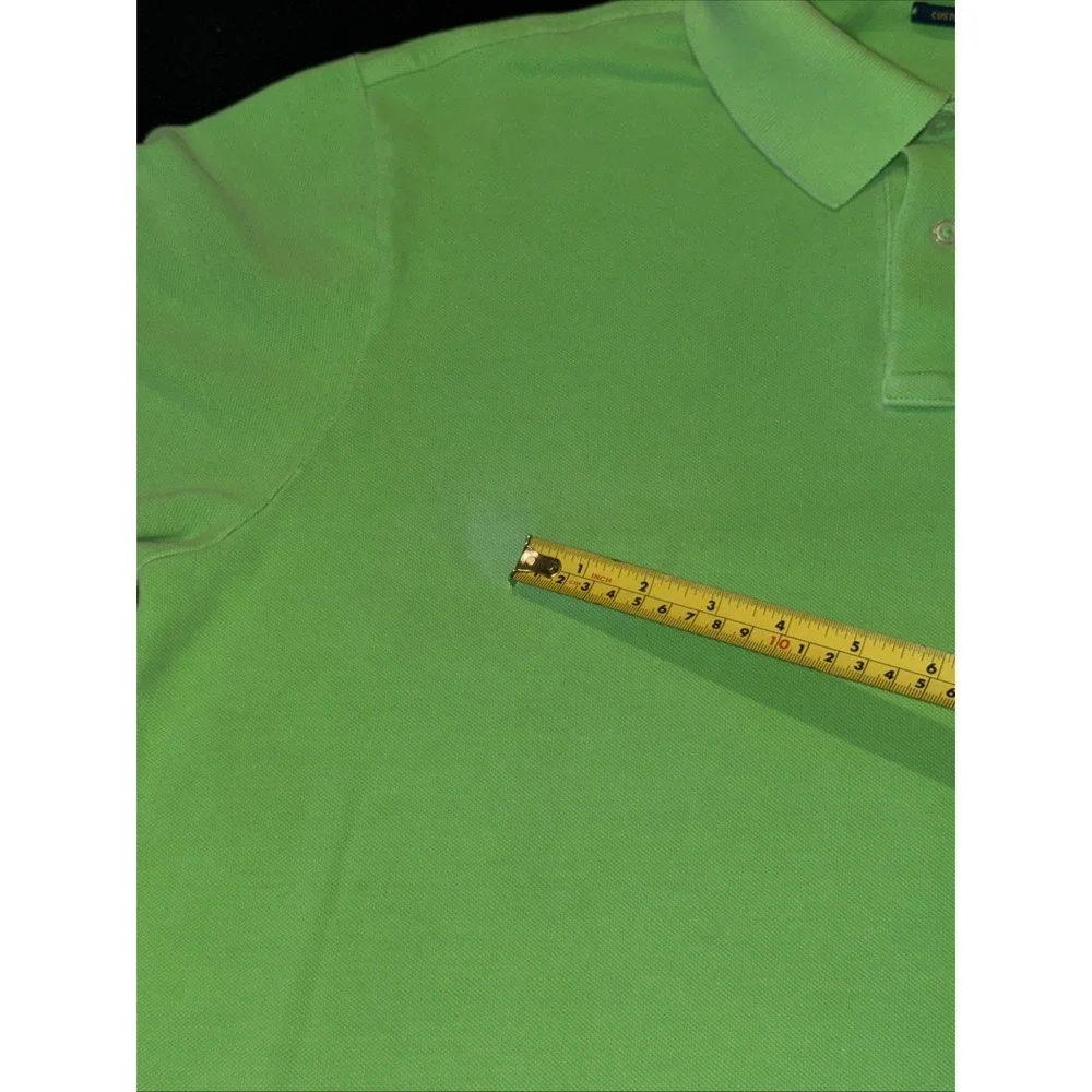 Polo Ralph Lauren Polo Green Big Pony US Open 2015 Tennis Custom Fit Mens XL